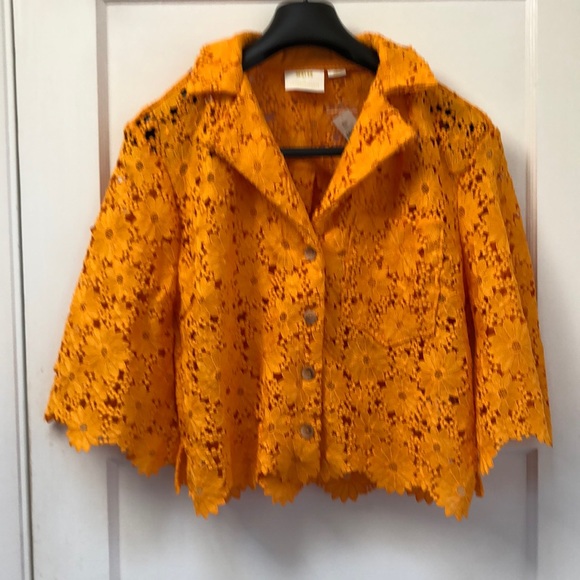 Maeve lace half sleeve shirt - Picture 1 of 9